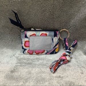 NWT Zip ID & Lanyard - Mod Paisley​​​